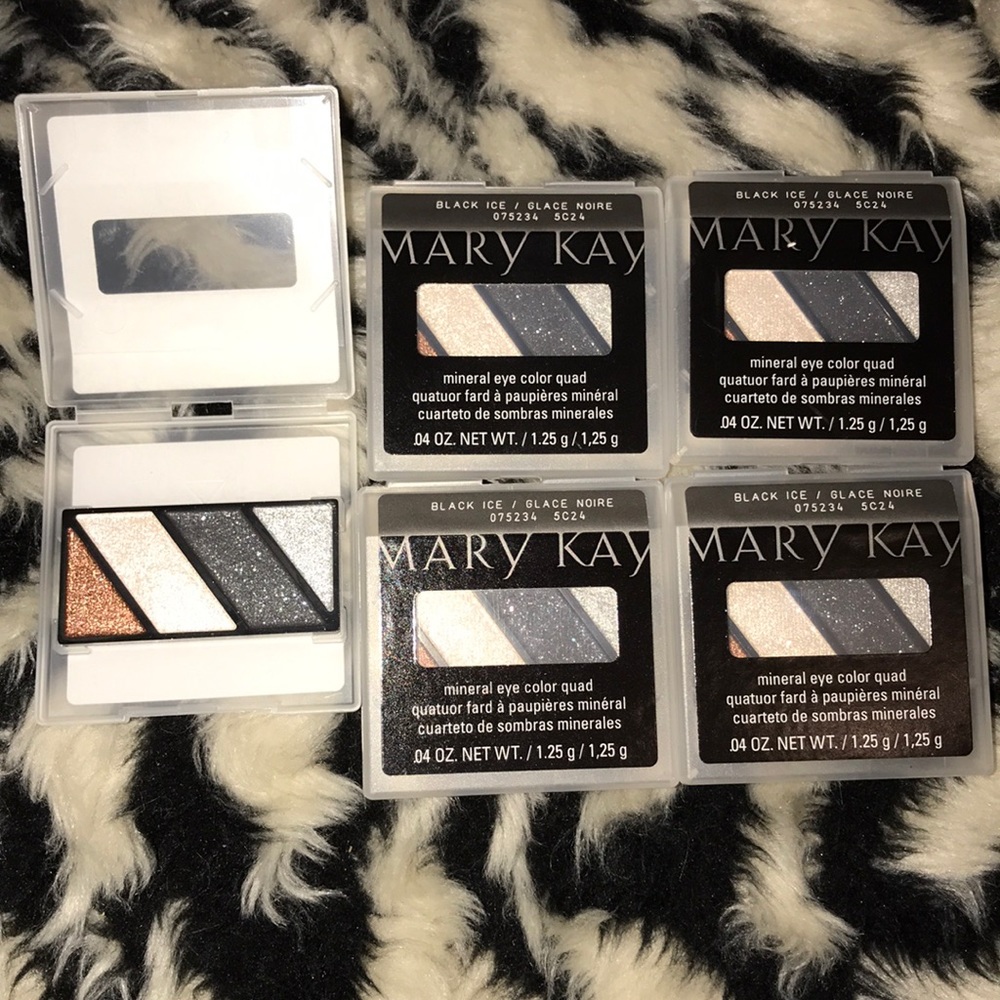 Mary Kay mineral eye color quad Black ice New 🔥